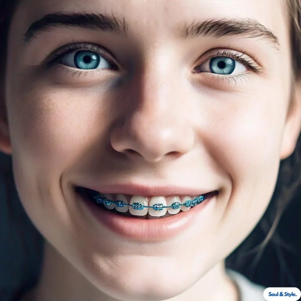 braces with Blue Eyes