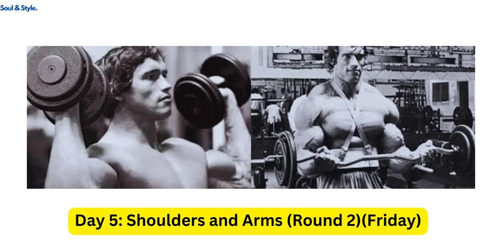 Day 5: Shoulders and Arms
