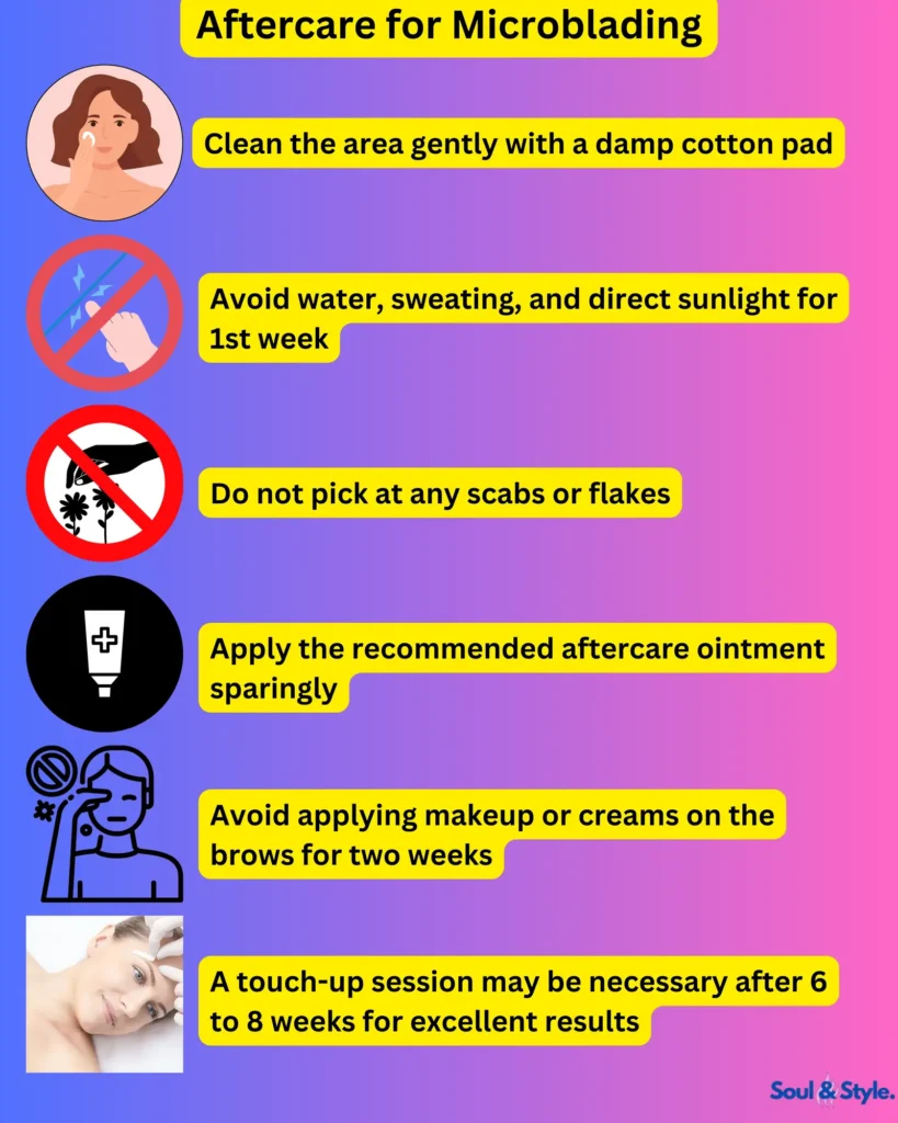 Aftercare for Microblading