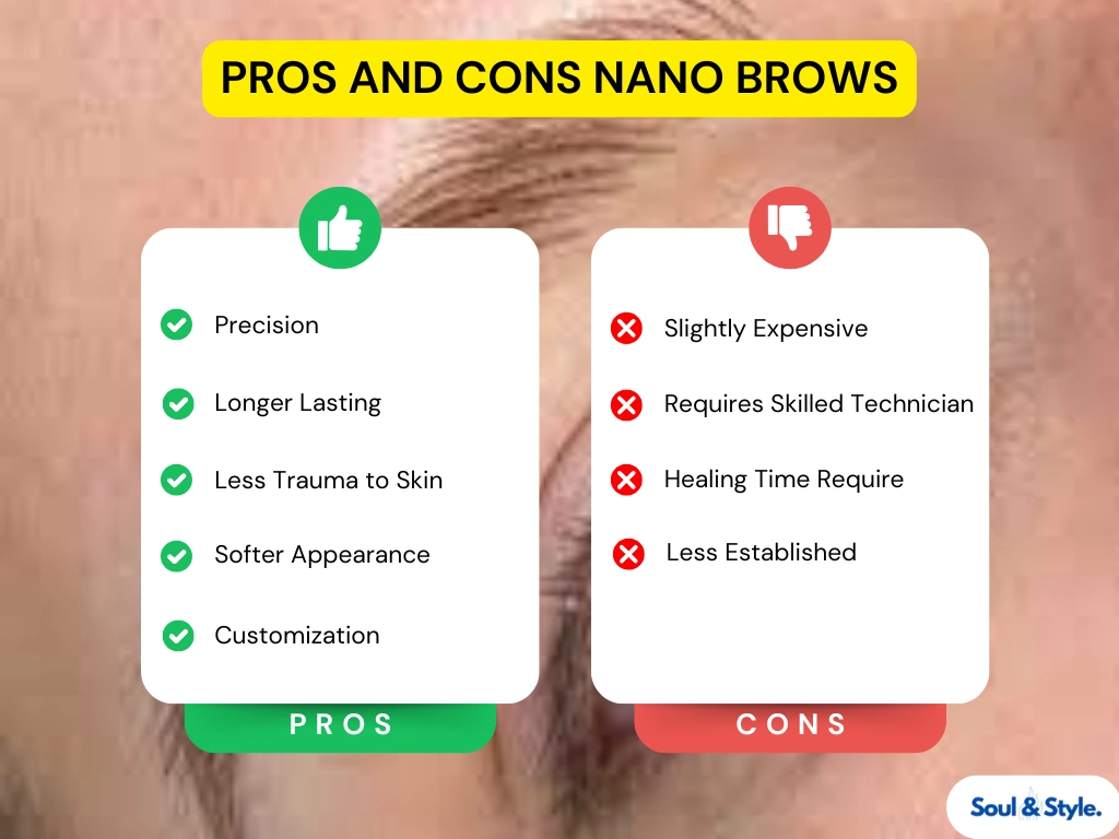 Pros and Cons Nano Brows